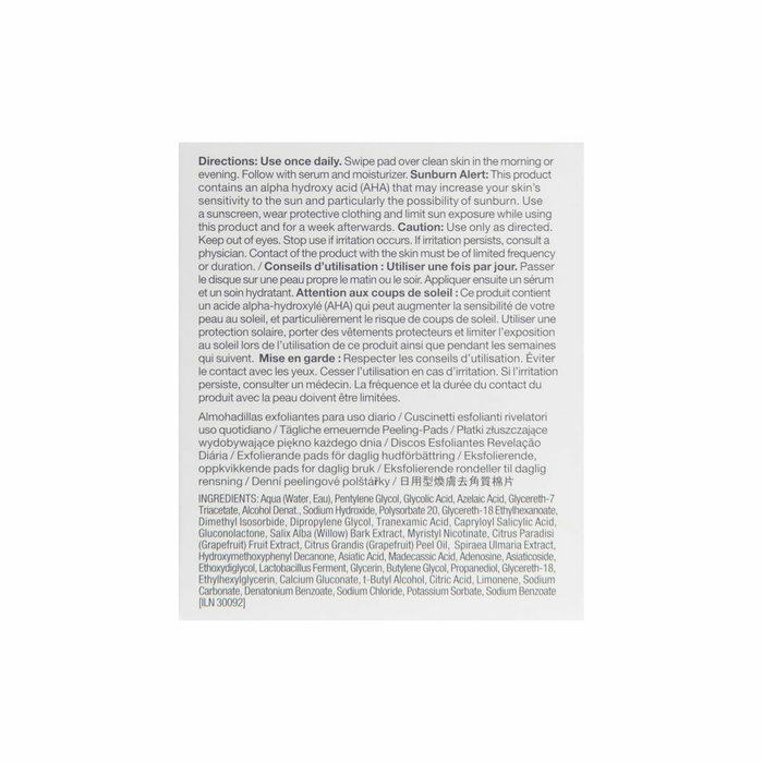 Strivectin Daily Reveal Disques Exfoliants, 60 unités Strivectin Daily Reveal Disques Exfoliants, 60 unités