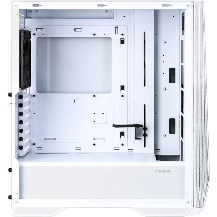 Zalman Z9 ICEBERG-WH Boîtier PC Moyen Tour E-ATX Verre Trempé Blanc USB 3.0 USB Type-C