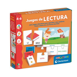 CLEMENTONI Jeux de Lecture espagnol