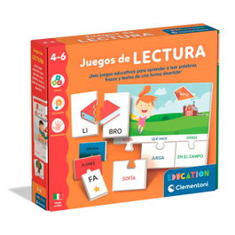 CLEMENTONI Jeux de Lecture espagnol