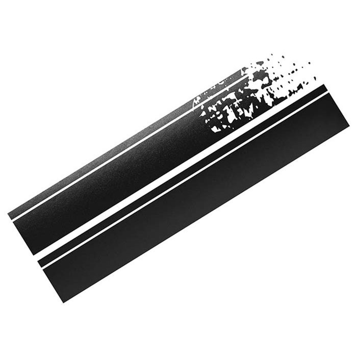 Foliatec Autocollant Pour Voiture Design Rayures Noir Mat 22 X 150 cm 2 Pièces FO33911