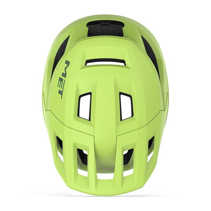 Met Shelter Mips Casque VTT Verde Lima Mate T.M (56-58)