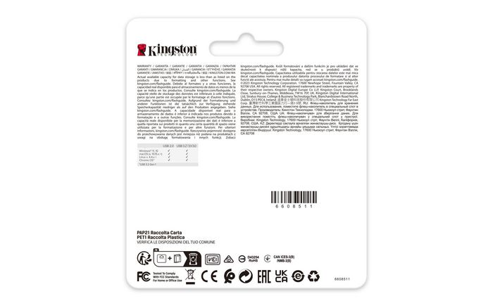 Kingston DataTraveler SE9 G3 - Clé USB 3.2 Gen 1 de 64 Go jusqu'à 220 Mo/s - Boîtier métallique doré