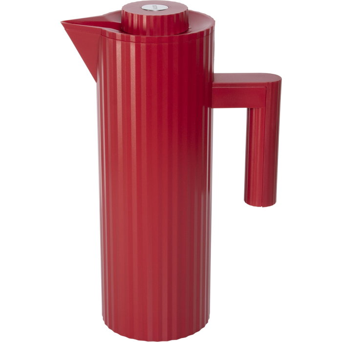 Alessi Carafe Isotherme Plissé en Résine Rouge MDL12 R Alessi Carafe Isotherme Plissé en Résine Rouge MDL12 R