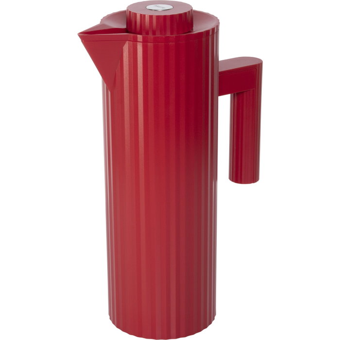 Alessi Carafe Isotherme Plissé en Résine Rouge MDL12 R Alessi Carafe Isotherme Plissé en Résine Rouge MDL12 R
