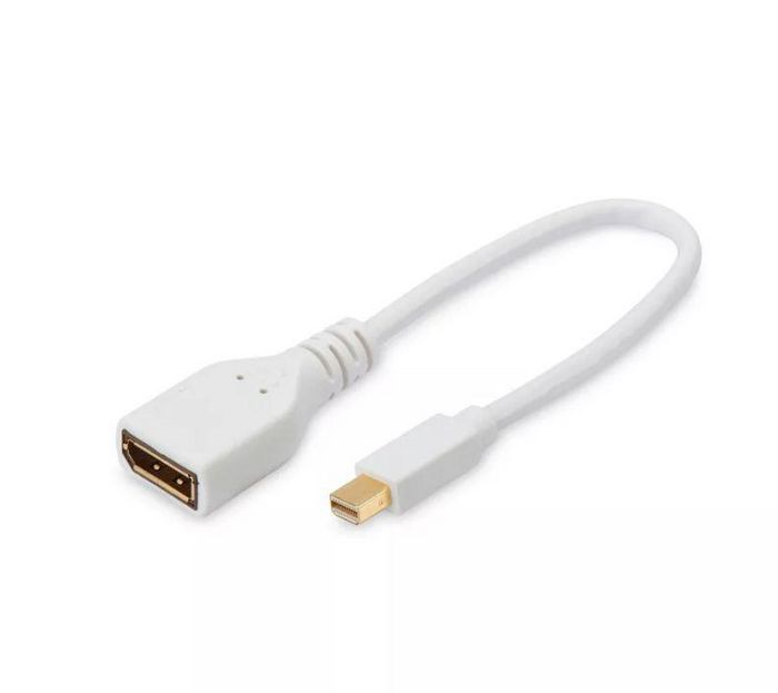 MicroConnect Adaptateur Mini DisplayPort vers DisplayPort, Câble 15 cm, Bidirectionnel, Résolution jusqu'à 2560x1600, Conforme DisplayPort 1.2 MicroConnect Adaptateur Mini DisplayPort vers DisplayPort, Câble 15 cm, Bidirectionnel, Résolution jusqu'à 2560x1600, Conforme DisplayPort 1.2