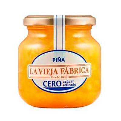 La Vieja Fabrica Mermelade d'Ananas Sans Sucre Raffiné 280 g, Sans Conservateurs, Sans Colorants La Vieja Fabrica Mermelade d'Ananas Sans Sucre Raffiné 280 g, Sans Conservateurs, Sans Colorants