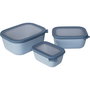 Mepal Cirqula Multi-Bowl Set 3-pcs Nordic Blue