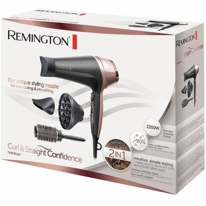Remington Coffret Coiffure D5706 Curl Confidence 2200W Gris Remington Coffret Coiffure D5706 Curl Confidence 2200W Gris