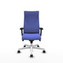 Piqueras Y Crespo Albacete Fauteuil de Bureau Synchrone Bleu Clair