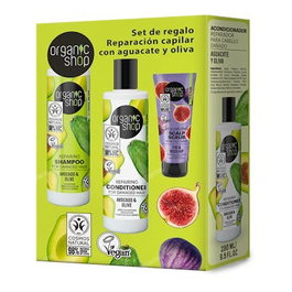 Organic Shop OS Repairing Hair Gift Set 280ml / 280ml / 75ml