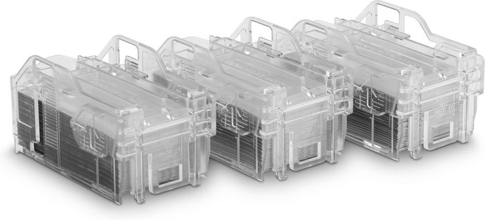 HP - Pack de 3 cartouches d'agrafes (15000 agrafes) pour modules de finition et bacs de réception LaserJet HP - Pack de 3 cartouches d'agrafes (15000 agrafes) pour modules de finition et bacs de réception LaserJet