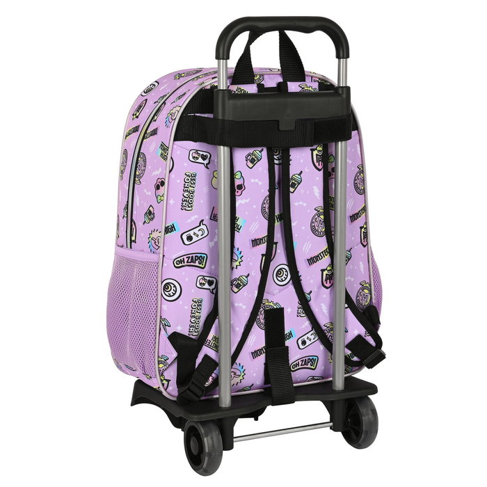 Monster High Cartable à roulettes Best boos Lila 33 x 42 x 14 cm
