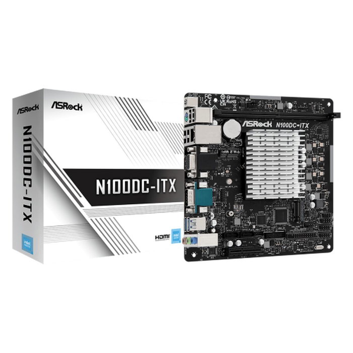 Carte Mère ASRock N100DC-ITX Carte Mère ASRock N100DC-ITX