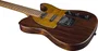 EKO Guitare Électrique Tero 701 Wildwood Natural, Corps Paulownia, Manche Érable Torréfié, 3 Micros Simple