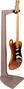 FRAMEWORKS Support mural pour guitare en bois gris, accrochable