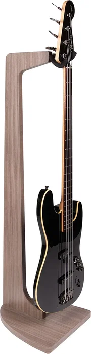 FRAMEWORKS Support mural pour guitare en bois gris, accrochable FRAMEWORKS Support mural pour guitare en bois gris, accrochable