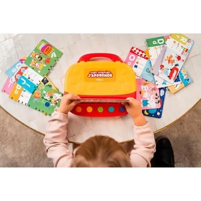 Nathan Mon Premier J'Apprends - Abécédaire Parlant Interactif - Jeu Éducatif pour Découvrir l'Alphabet, les Lettres et le Vocabulaire