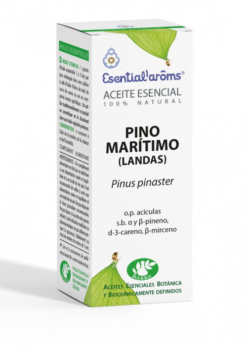 ESENTIAL AROMS Huile Essentielle de Pin Maritime (Landas) 10 ml