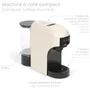 Livoo DOD217C - Machine à café multi-capsules 4-en-1, 1400 W, 20 bars, 7 niveaux d'intensité, réservoir 0.85 L, crème