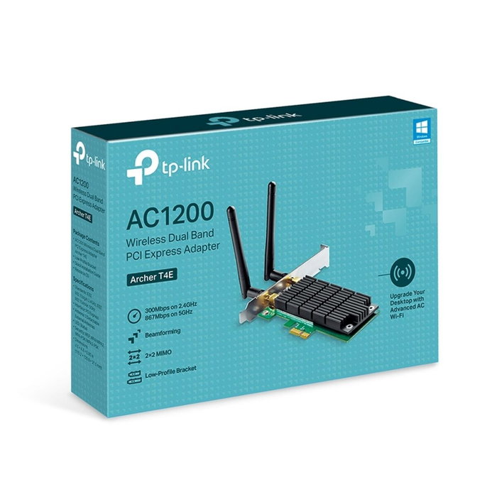 TP-Link Archer T4E Carte Réseau Wi-Fi AC1200 Bi-bande