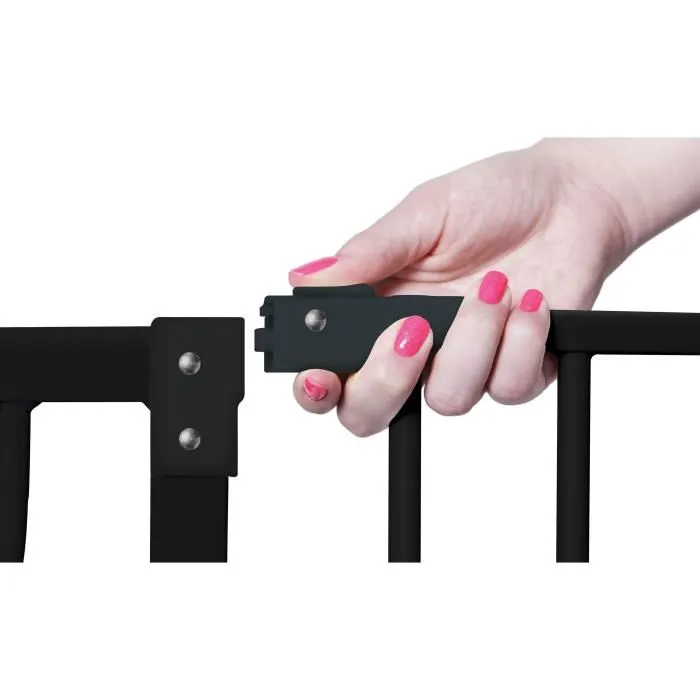 Dreambaby Barrière de Sécurité Extra Haute Liberty - Installation par Pression - 93 cm Hauteur - S'adapte de 75 à 81 cm de Largeur - Noire - Pour Bébés et Animaux Dreambaby Barrière de Sécurité Extra Haute Liberty - Installation par Pression - 93 cm Hauteur - S'adapte de 75 à 81 cm de Largeur - Noire - Pour Bébés et Animaux