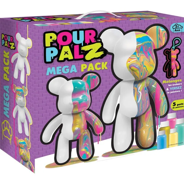 Silverlit Pour Palz Mega Pack - 3 formats de personnages Silverlit Pour Palz Mega Pack - 3 formats de personnages
