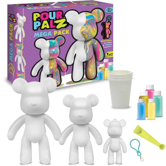 Silverlit Pour Palz Mega Pack - 3 formats de personnages Silverlit Pour Palz Mega Pack - 3 formats de personnages