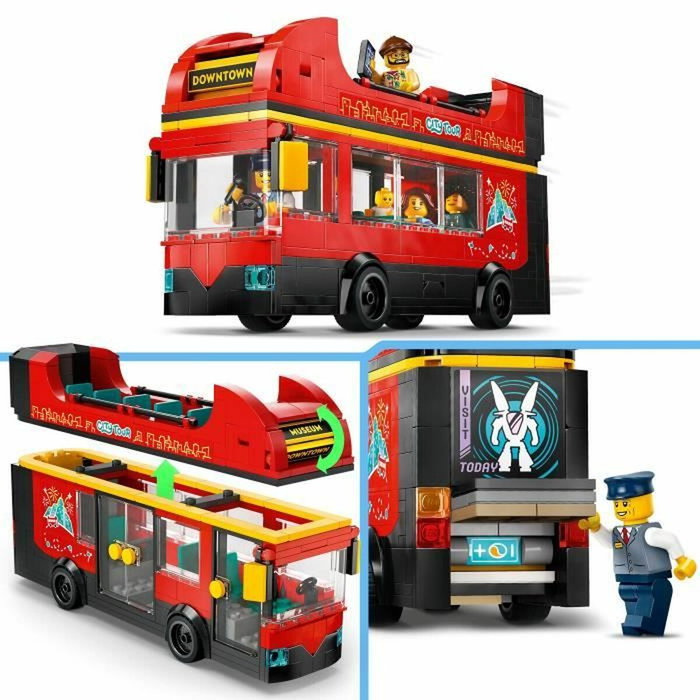 LEGO City 60407 Le bus rouge à deux étages
