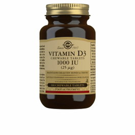 Solgar Vitamine D3 1000 UI 25 µg Comprimés à croquer