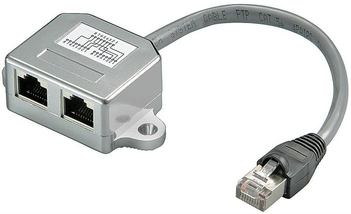 MicroConnect MPK420 Répéteur de câble réseau CAT5e (adaptateur en Y) MicroConnect MPK420 Répéteur de câble réseau CAT5e (adaptateur en Y)