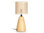 Giftdecor Lampe de table effet bois ovale 14 x 23.5 x 14 cm (Set de 12)