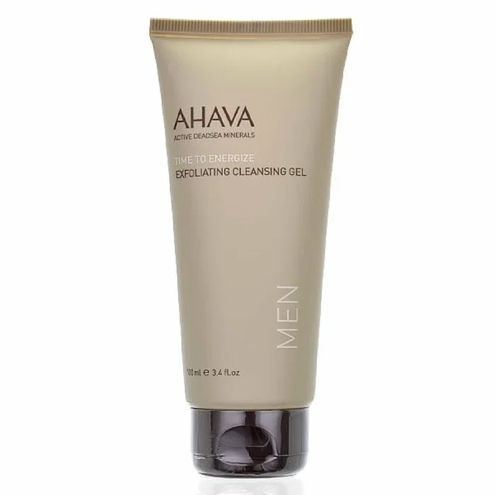 Ahava Time to Energize Gel nettoyant exfoliant pour hommes, 100 ml Ahava Time to Energize Gel nettoyant exfoliant pour hommes, 100 ml