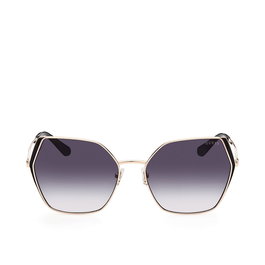 Guess Lunettes de Soleil Femme GU7843 28B Carrées Métal Pont 18mm Verres 61mm Branches 135mm