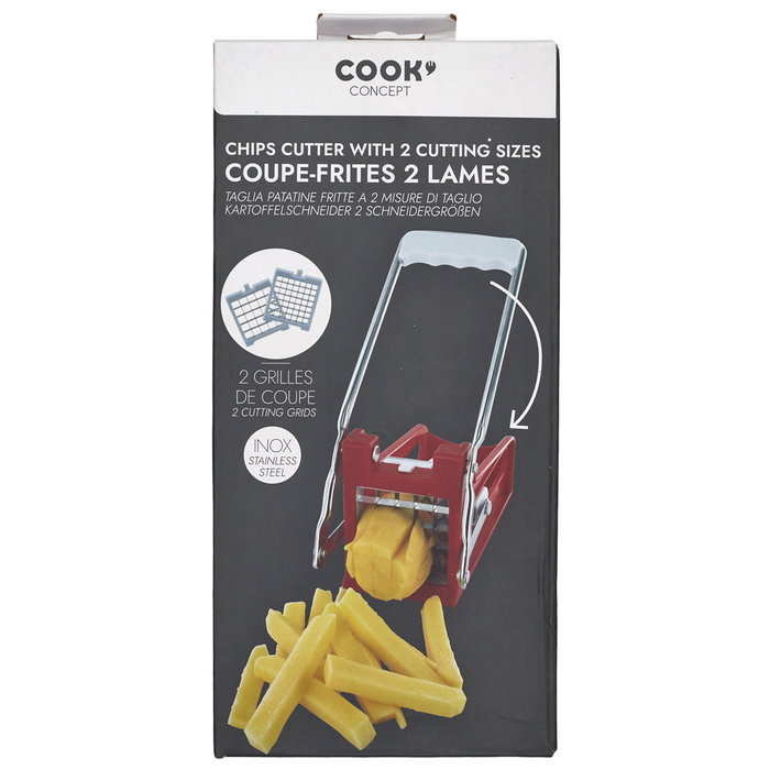 Cook Concept Coupe-frites avec 2 lames Cook Concept Coupe-frites avec 2 lames