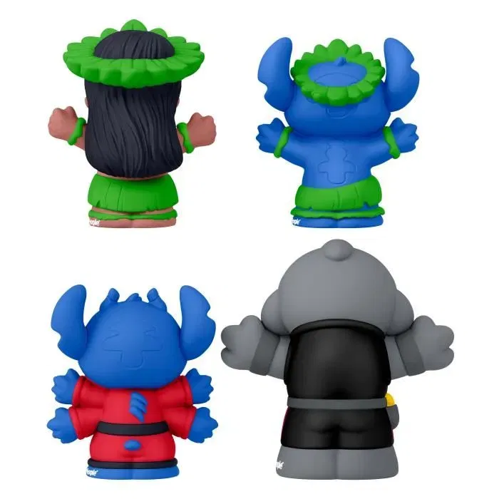 Mattel Coffret Disney Little People Lilo et Stitch - 4 Figurines, JFC77, Jouet d'intérieur Enfant Mixte Dès 3 Ans