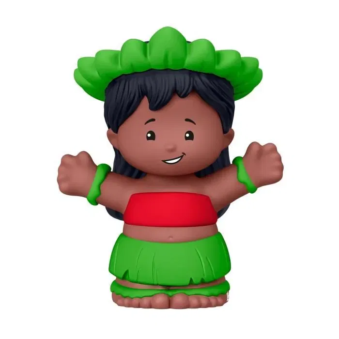 Mattel Coffret Disney Little People Lilo et Stitch - 4 Figurines, JFC77, Jouet d'intérieur Enfant Mixte Dès 3 Ans