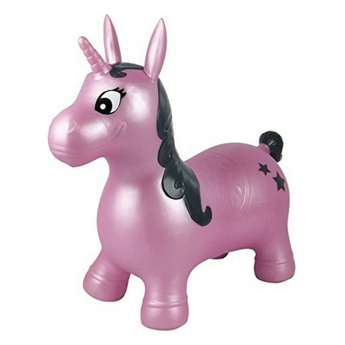 Lexibook Licorne Sauteuse Gonflable Rose
