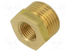 GEBO Adaptateur de réduction mâle-femelle G 1/8'' / G 3/8'' en laiton CW617N