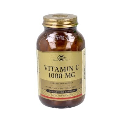Solgar Vitamine C 1000 mg, 100 gélules végétales Solgar Vitamine C 1000 mg, 100 gélules végétales