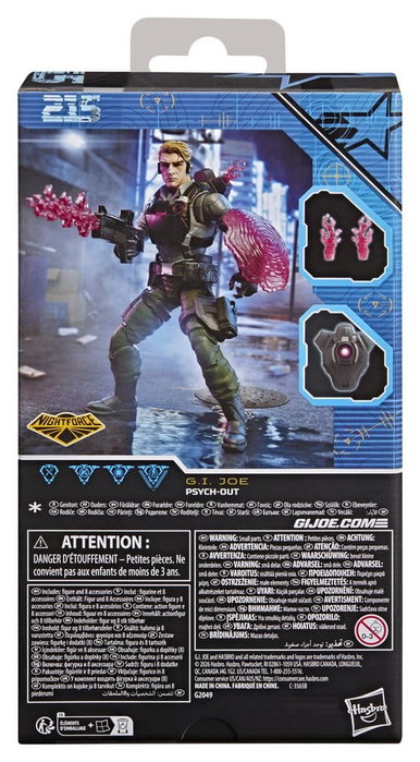 Hasbro G.I. Joe Classified Series Night Force Psych-Out 15 cm