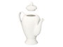 Vessia Théière Porcelaine Ovale Blanche 1100 ml 23.5x22x10.5 cm (Set de 12)