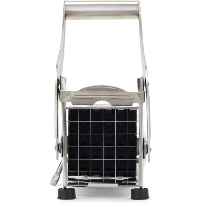 Livoo MEN410 Coupe-frites avec 2 grilles en acier inoxydable, ventouse, pieds antidérapants, grilles lavables au lave-vaisselle