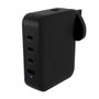 Hyper Chargeur Mural USB-C 4 Ports 140W GaN Power Delivery 3.1 pour Smartphone, Tablette, Portable - Noir