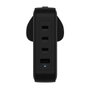 Hyper Chargeur Mural USB-C 4 Ports 140W GaN Power Delivery 3.1 pour Smartphone, Tablette, Portable - Noir