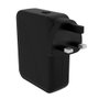 Hyper Chargeur Mural USB-C 4 Ports 140W GaN Power Delivery 3.1 pour Smartphone, Tablette, Portable - Noir