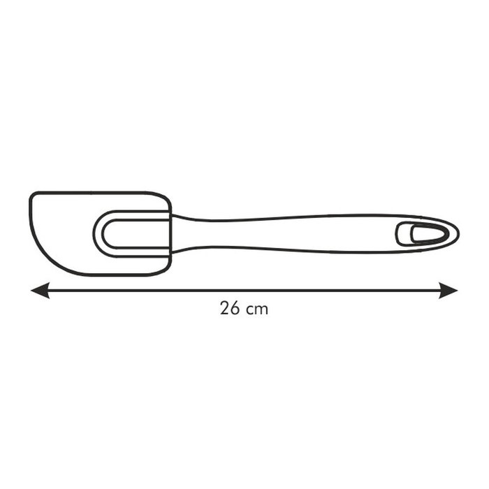 Spatule de Cuisine Tescoma Presto Rouge Silicone