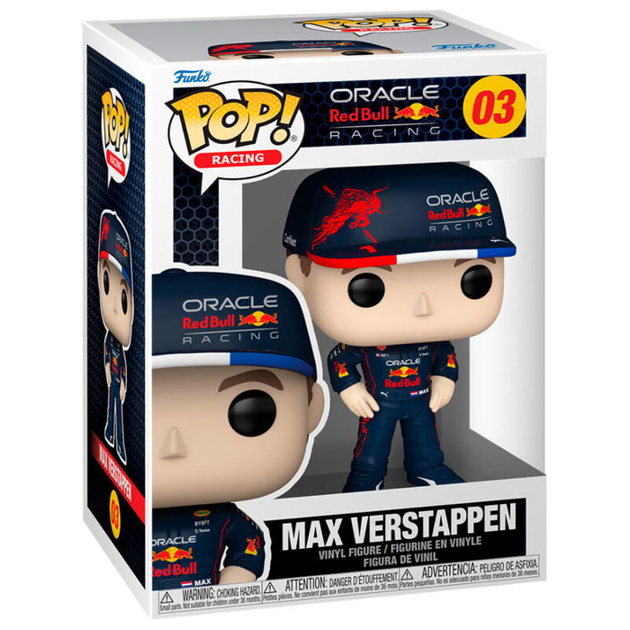FUNKO POP Max Verstappen Formula 1 Red Bull Racing FUNKO POP Max Verstappen Formula 1 Red Bull Racing
