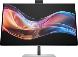 HP Série 7 Pro 27 pouces - Écran de conférence 4K avec IA, Thunderbolt 4, webcam Poly Studio intégrée et calibrage des couleurs d'usine