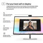 HP Série 7 Pro 27 pouces - Écran de conférence 4K avec IA, Thunderbolt 4, webcam Poly Studio intégrée et calibrage des couleurs d'usine